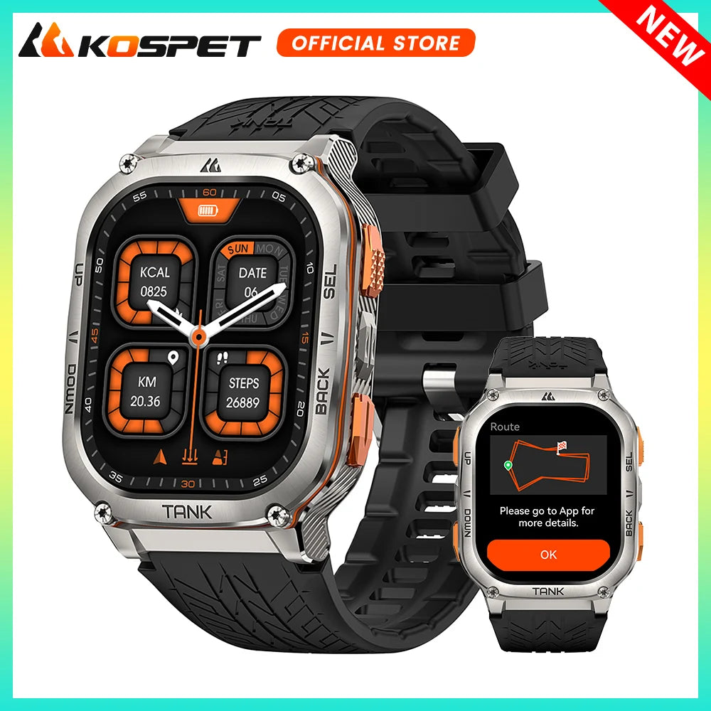 2025 Original  TANK M3 Ultra GPS Smartwatches for Men Women Smartwatch 480Mah Digital Fitness AMOLED AOD Bluetooth Watches