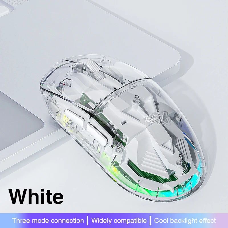 SC660 Wireless Mouse Bluetooth Gaming Mouse 10000DPI Optical Sensor Macro Programmable Ergonomic Mice for Laptop PC Gamer