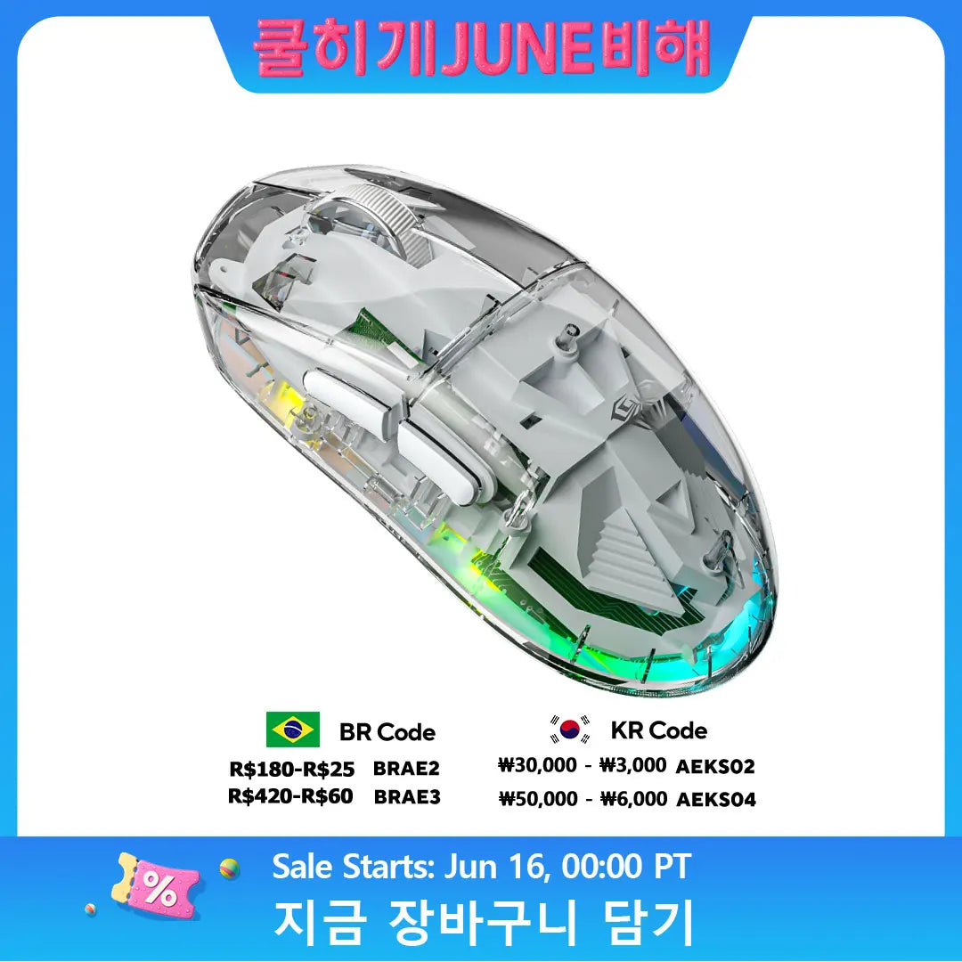 SC660 Wireless Mouse Bluetooth Gaming Mouse 10000DPI Optical Sensor Macro Programmable Ergonomic Mice for Laptop PC Gamer