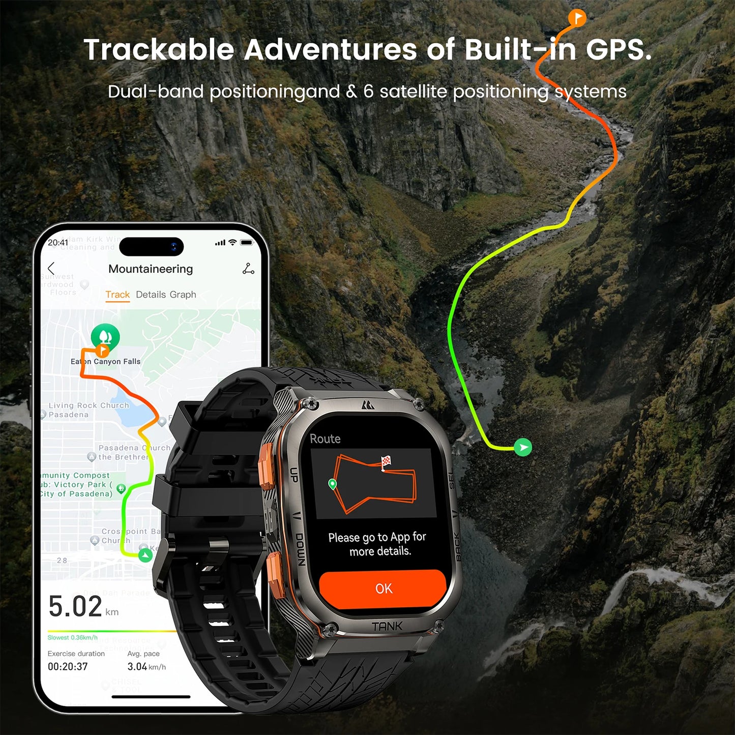 2025 Original  TANK M3 Ultra GPS Smartwatches for Men Women Smartwatch 480Mah Digital Fitness AMOLED AOD Bluetooth Watches