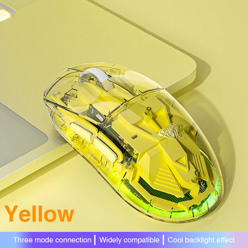 SC660 Wireless Mouse Bluetooth Gaming Mouse 10000DPI Optical Sensor Macro Programmable Ergonomic Mice for Laptop PC Gamer