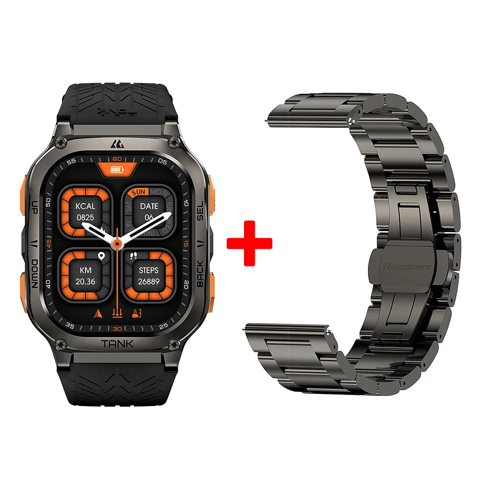 2025 Original  TANK M3 Ultra GPS Smartwatches for Men Women Smartwatch 480Mah Digital Fitness AMOLED AOD Bluetooth Watches