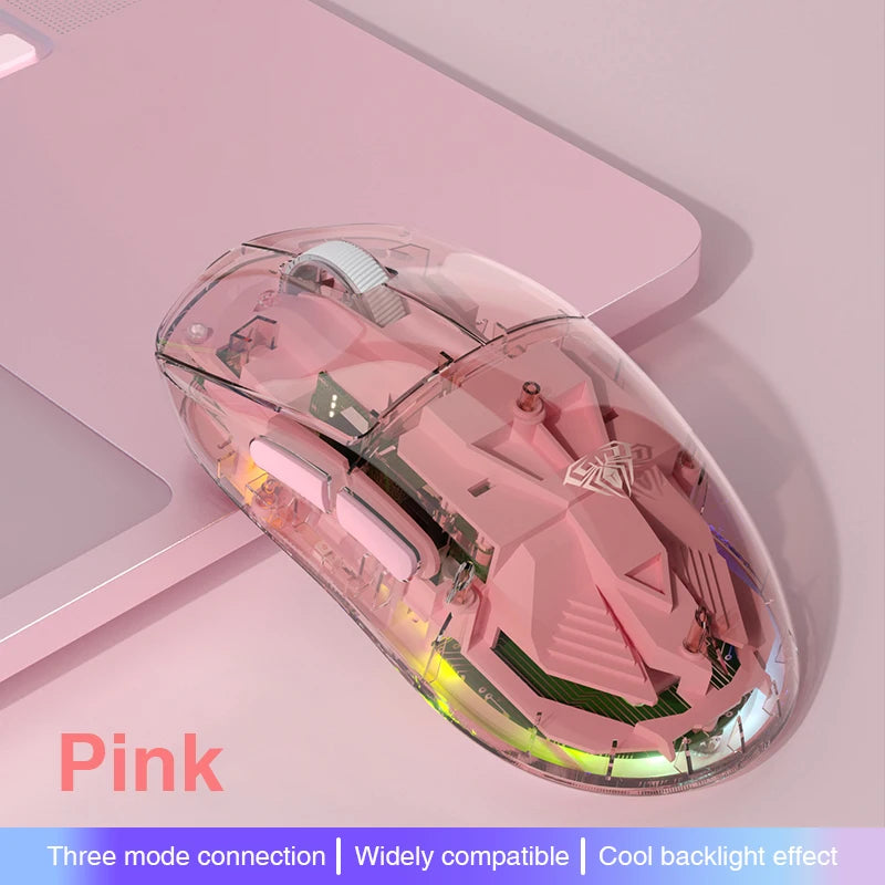 SC660 Wireless Mouse Bluetooth Gaming Mouse 10000DPI Optical Sensor Macro Programmable Ergonomic Mice for Laptop PC Gamer