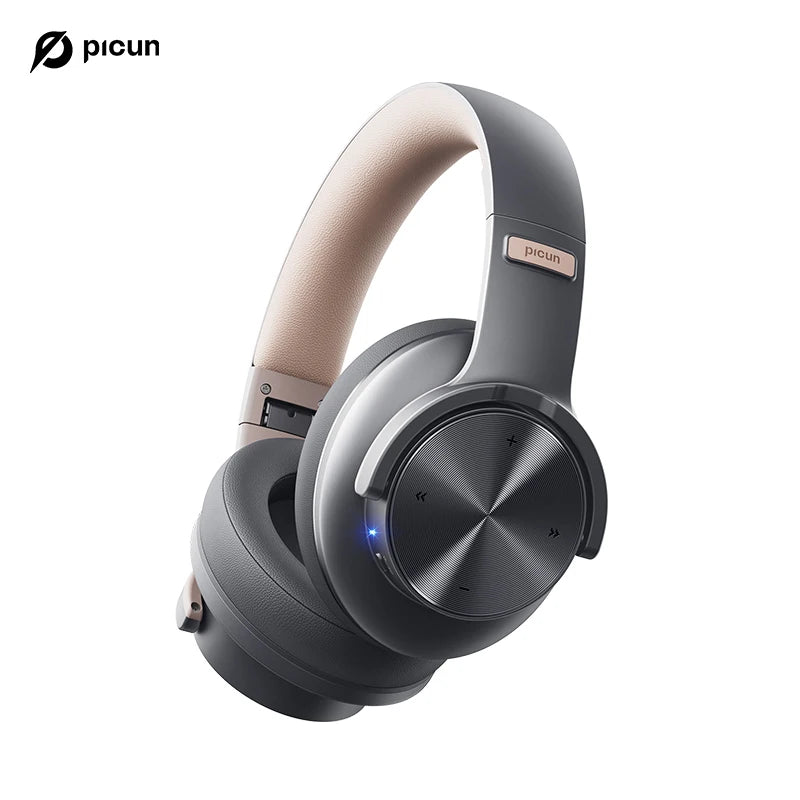 B8 Bluetooth Headphones 120H Playtime Headset Wireless Bluetooth 3EQ Mode Low Latency Hands-Free Calls over Ear Headphones