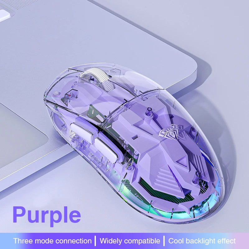 SC660 Wireless Mouse Bluetooth Gaming Mouse 10000DPI Optical Sensor Macro Programmable Ergonomic Mice for Laptop PC Gamer